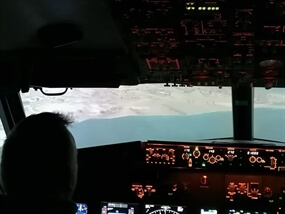 Customer Photo of Boeing 737 Flight Simulator Chester